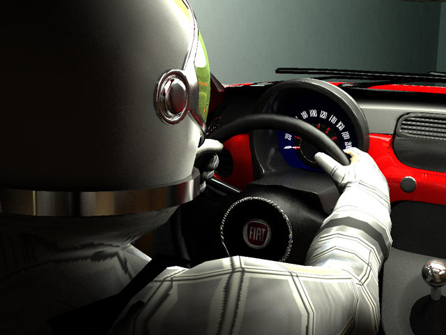 Flying a Fiat 500