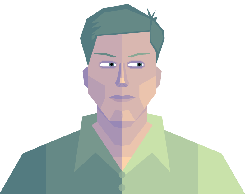 The Geometric me in Illustrator