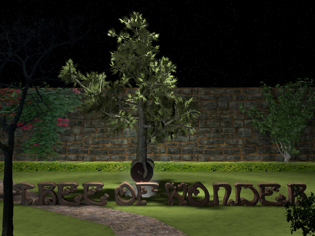 Tree of Wonder in Cinema 4D